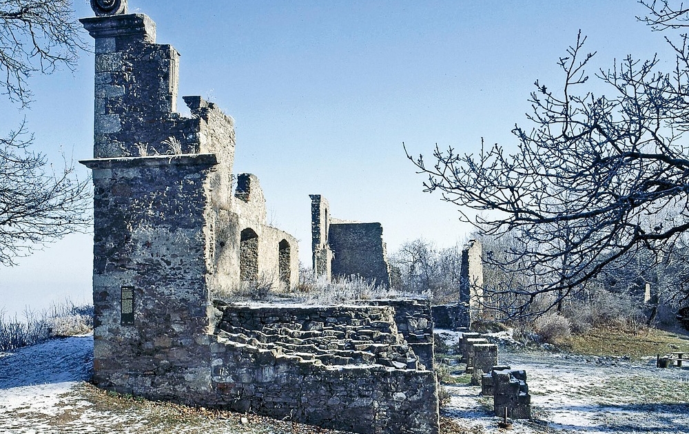 Festung Hohentwiel im Winter