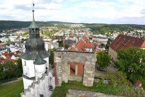 Heidenheim, Blick vom Schlossturm nach Osten, Foto: (c) Stadt Heidenheim
